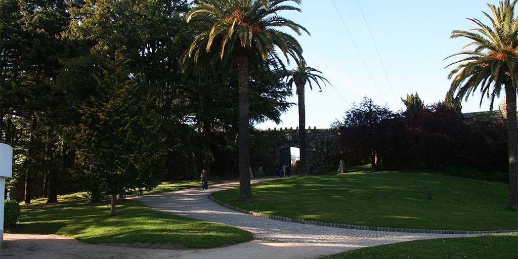 jardines monte castro fortaleza vigo