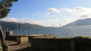 vistas desde San Simón a Puente de Rande